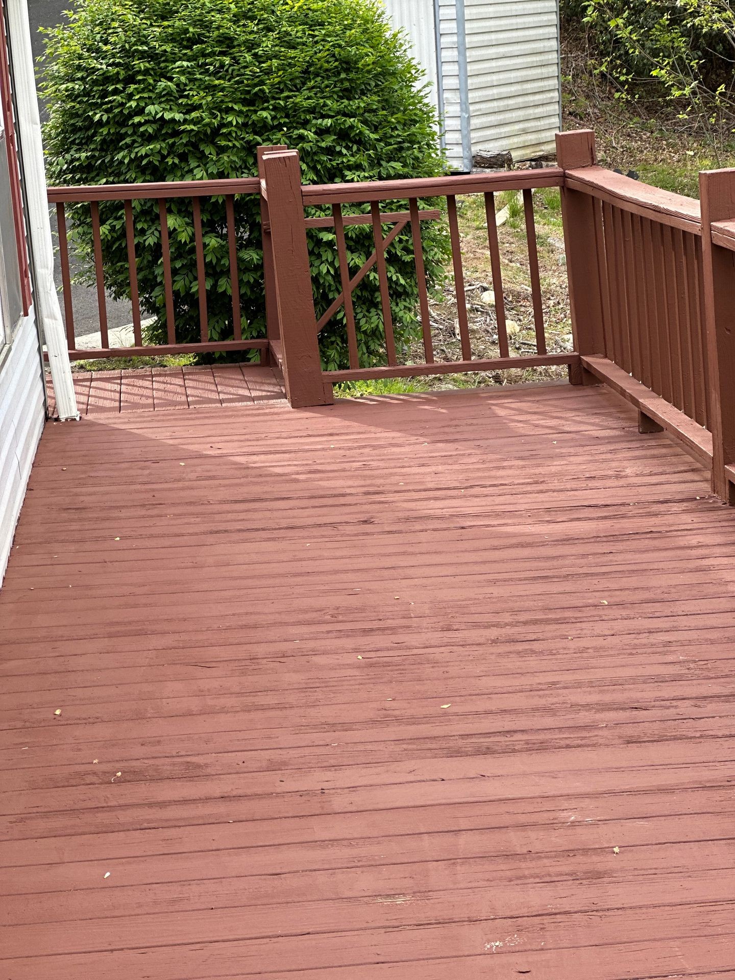 Deck repair and painting